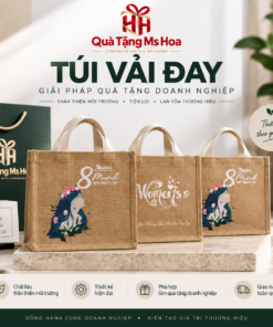 Túi vải đay in logo doanh nghiệp